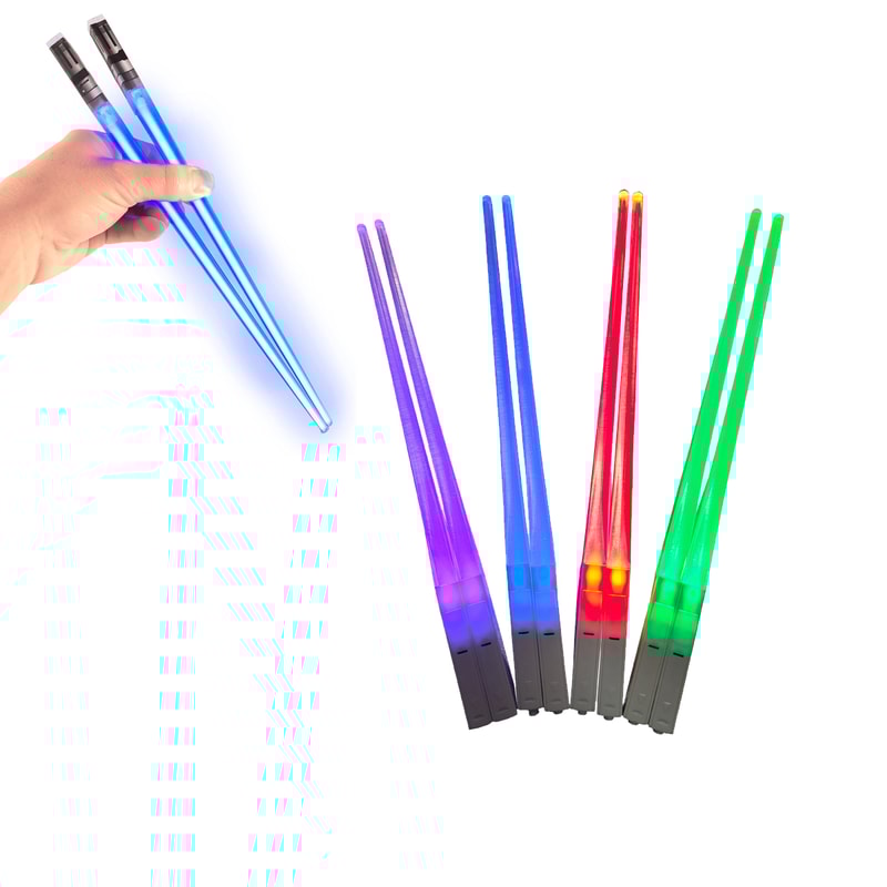 Light Saber Smart Lightsaber Chopsticks, Custom Tableware Ideas, LED Light up Chopsticks for Party