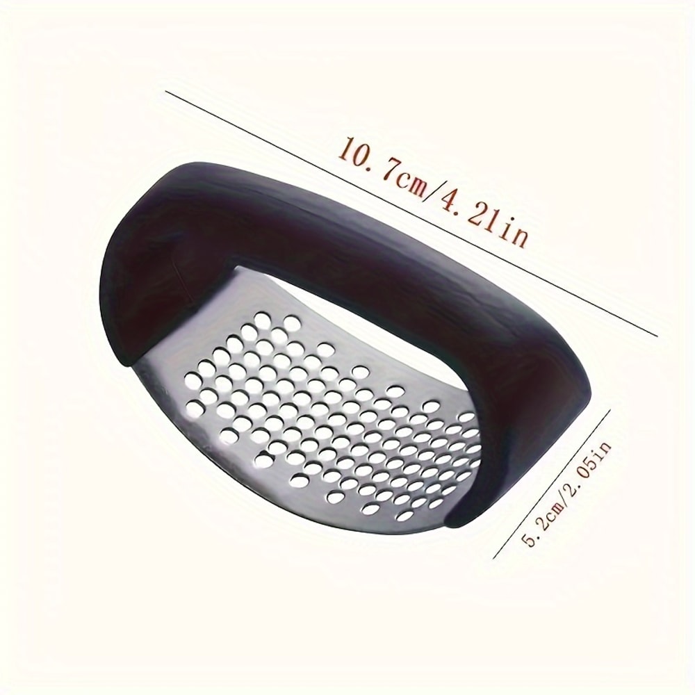 Heavy Duty Mincer for Garlic, Ginger, Stainless Steel Garlic Press, Easy Clean Gadget