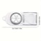 Two in One Home Kitchen Gadget, Stainless Steel Multifunctional Egg Slicer, Vegetables and Fruits Splitter Cutting Tool