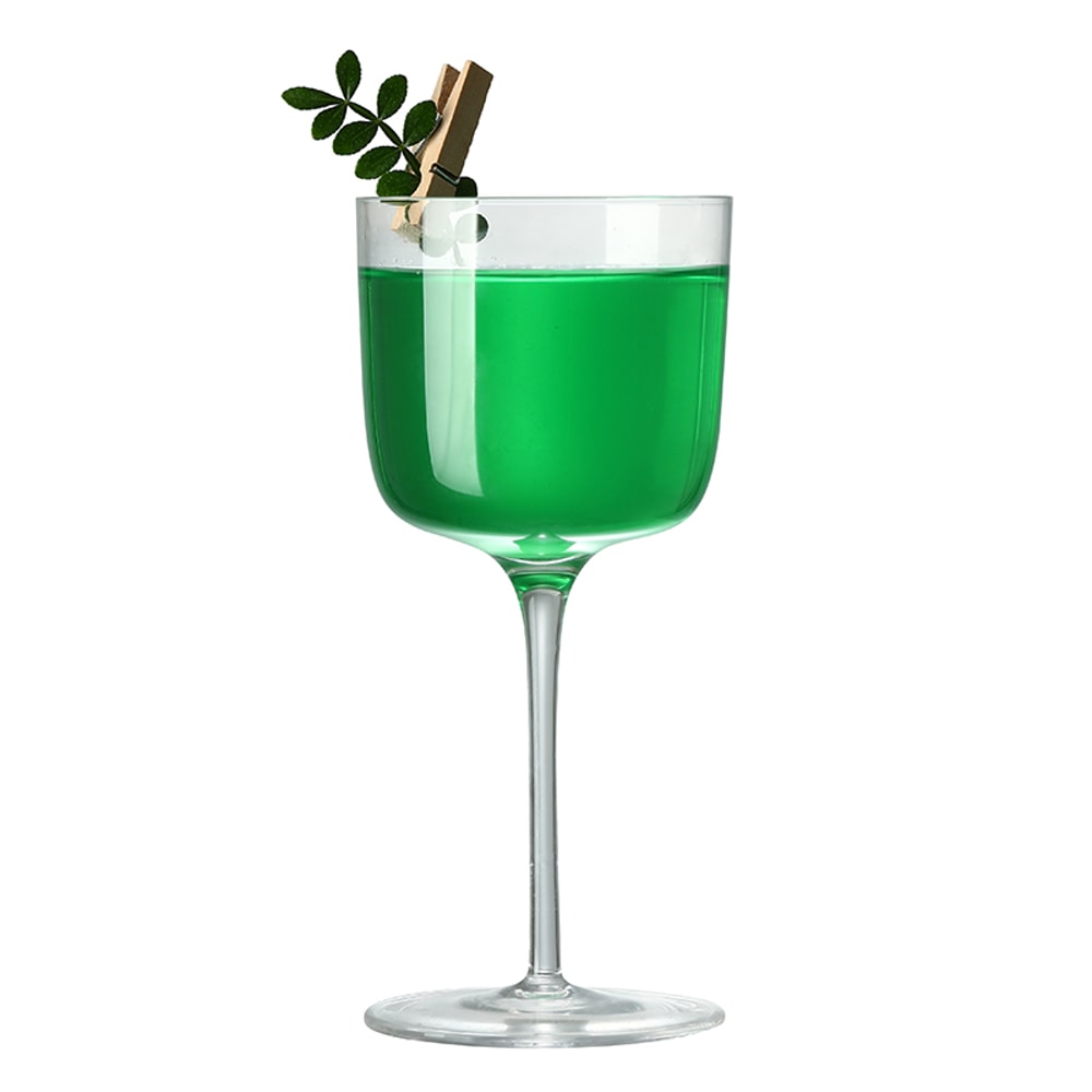 Hand Blown Martini Glasses, Nick and Nora Cocktail Glasses for Sophisticated Sips