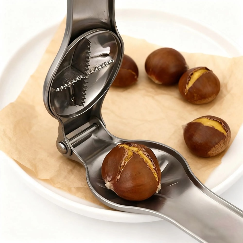 Chestnut Machine Kitchen Tool with Cutter Function, Dry Bottle Opener Sheath