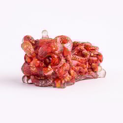 statue reiki stone figurine amulet, natural crystal stone lion dance, fengshui sculpture for home office decoration