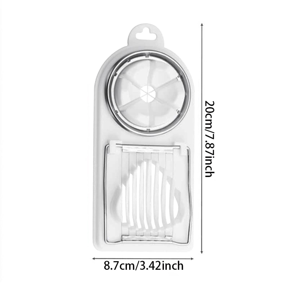 Kitchen Accessory Tools, Stainless Steel Wire Pull Egg Cutter, For Hanging High Quality Slicer