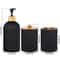 Home Decoration Organizer For Bathroom Soap Dispenser Cotton Ball Holder Toothbrush Storage 2