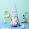 Handmade Easter Bunny Gnome with Easter Egg, Faceless Plush Doll for Girls, Spring Room Decor