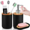 Toothbrush Holder Soap Dispenser Soap Box For Bathroom Accessories Set 0