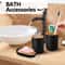 Toothbrush Holder Soap Dispenser Soap Box For Bathroom Accessories Set 1