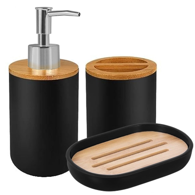 Toothbrush Holder Soap Dispenser Soap Box For Bathroom Accessories Set 7