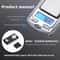 Portable Mini Electronic Digital Scale, LCD Backlit Display for Jewelry Weighing