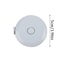 Portable Small Tape Measure Soft Leather Automatic Recycling Three Measurement For Clothes 4