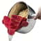 Kitchen Pot Strainer, Adjustable Clip On Strainer for Pots, Pans, and Bowls
