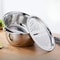 Multifunctional Vegetable Slicer, Stainless Steel Potato Slicer, Vegetable Washing Basin & Drain Basket