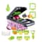 Food Chopper Kitchen Vegetable Slicer, Multifunctional Onion Chopper Handle, Dicer