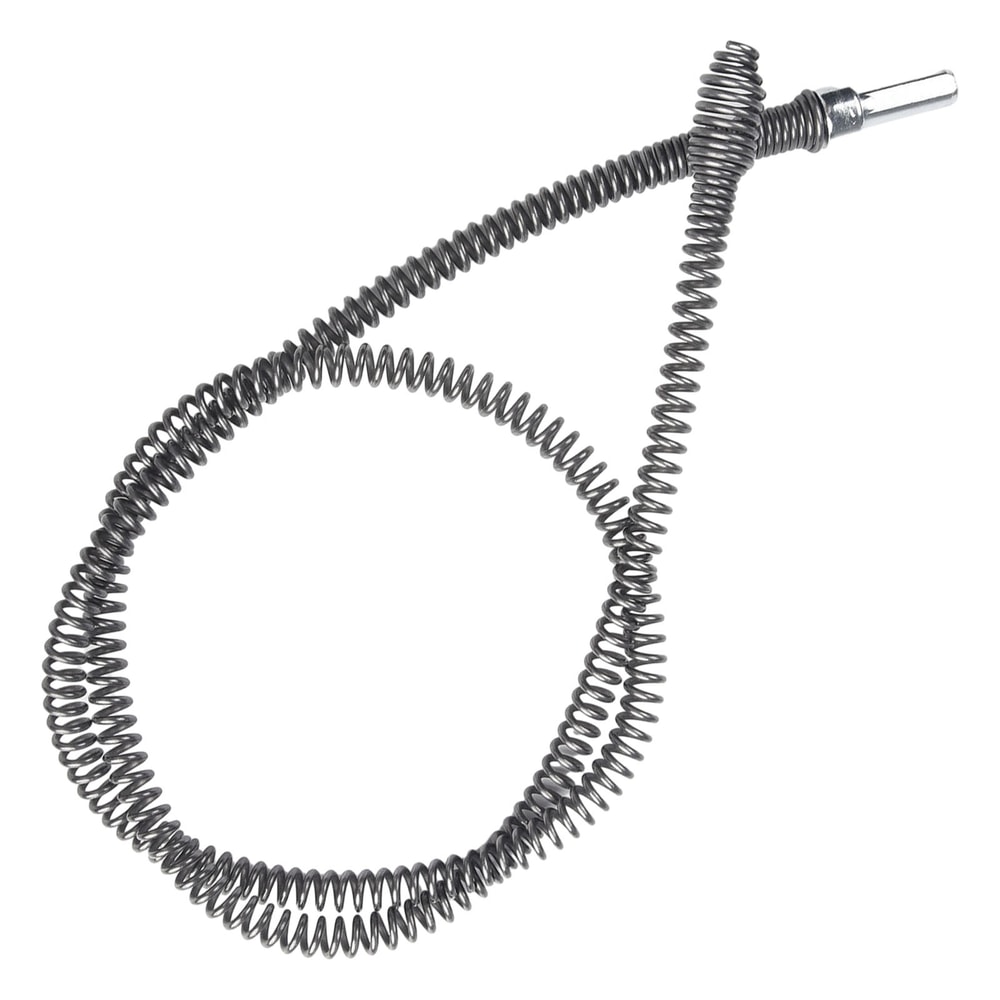 Manganese Steel Spring Head Unblocker Tool for Pipe Dredging, Bathroom Kitchen Drainer Cleaner