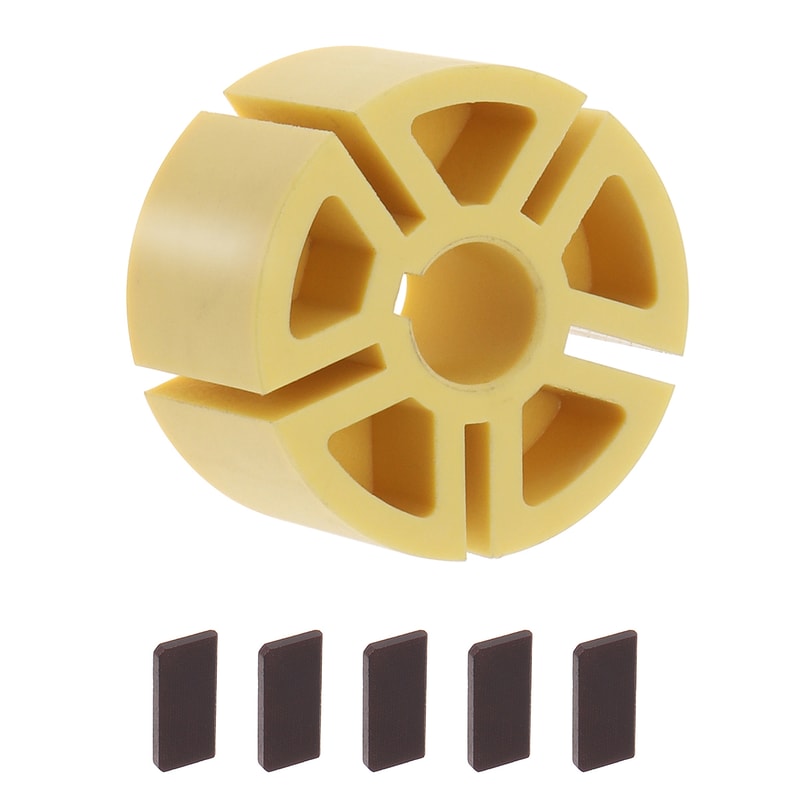 Plastic Rotor Vane for Pneumatic Sanding Machine Rotor Blade Sander Polisher Accessories