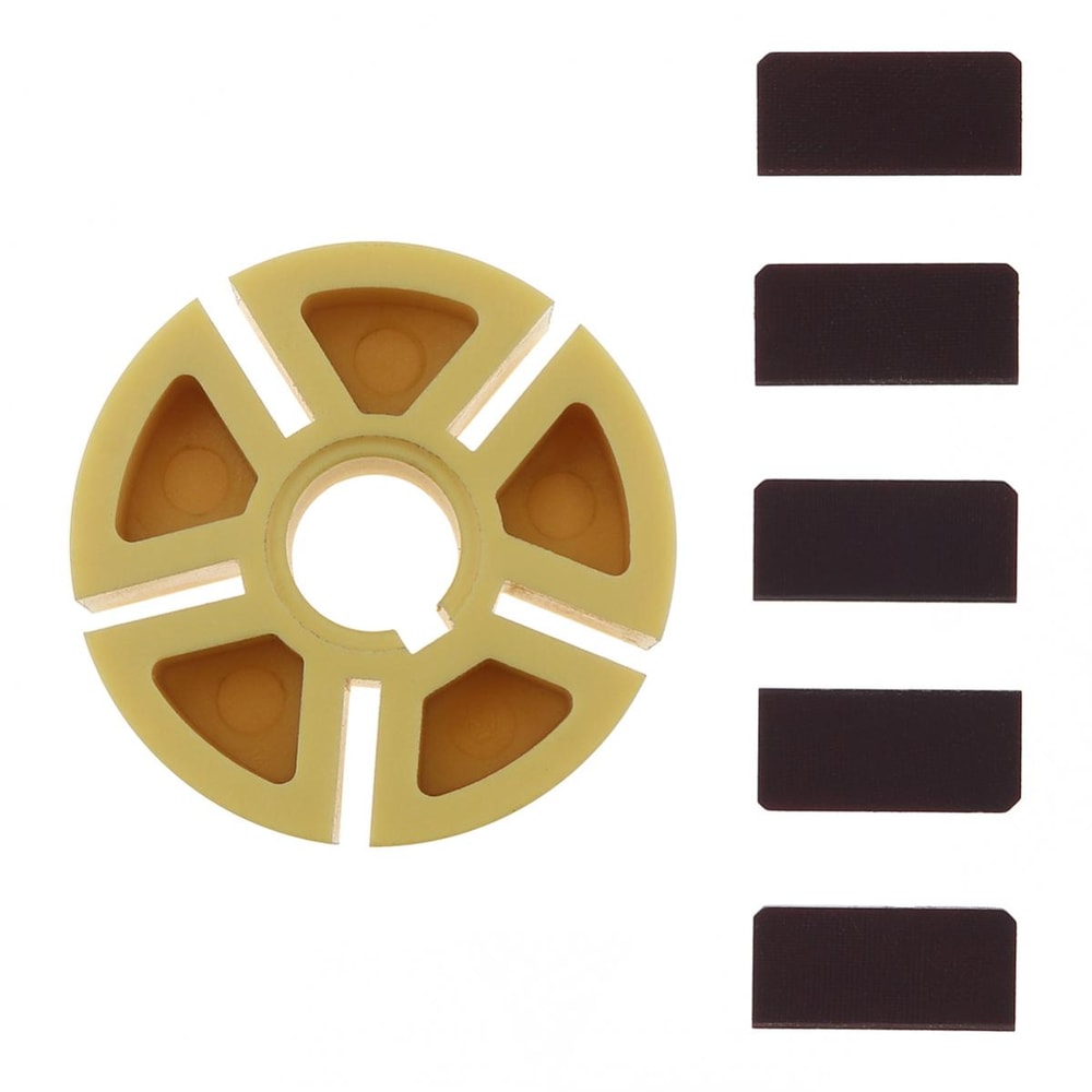 Plastic Rotor Vane for Pneumatic Sanding Machine Rotor Blade Sander Polisher Accessories