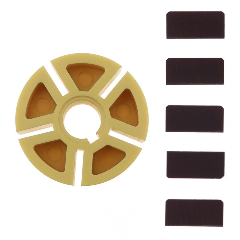 Plastic Rotor Vane for Pneumatic Sanding Machine Rotor Blade Sander Polisher Accessories