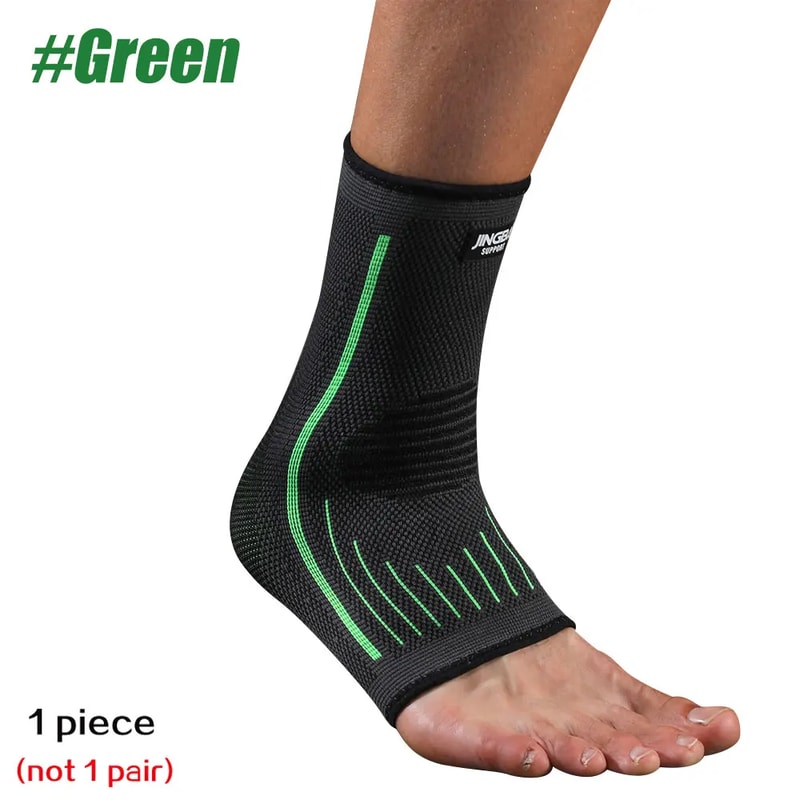 Elastic Ankle Support Brace, Breathable Compression Sleeve for Stability