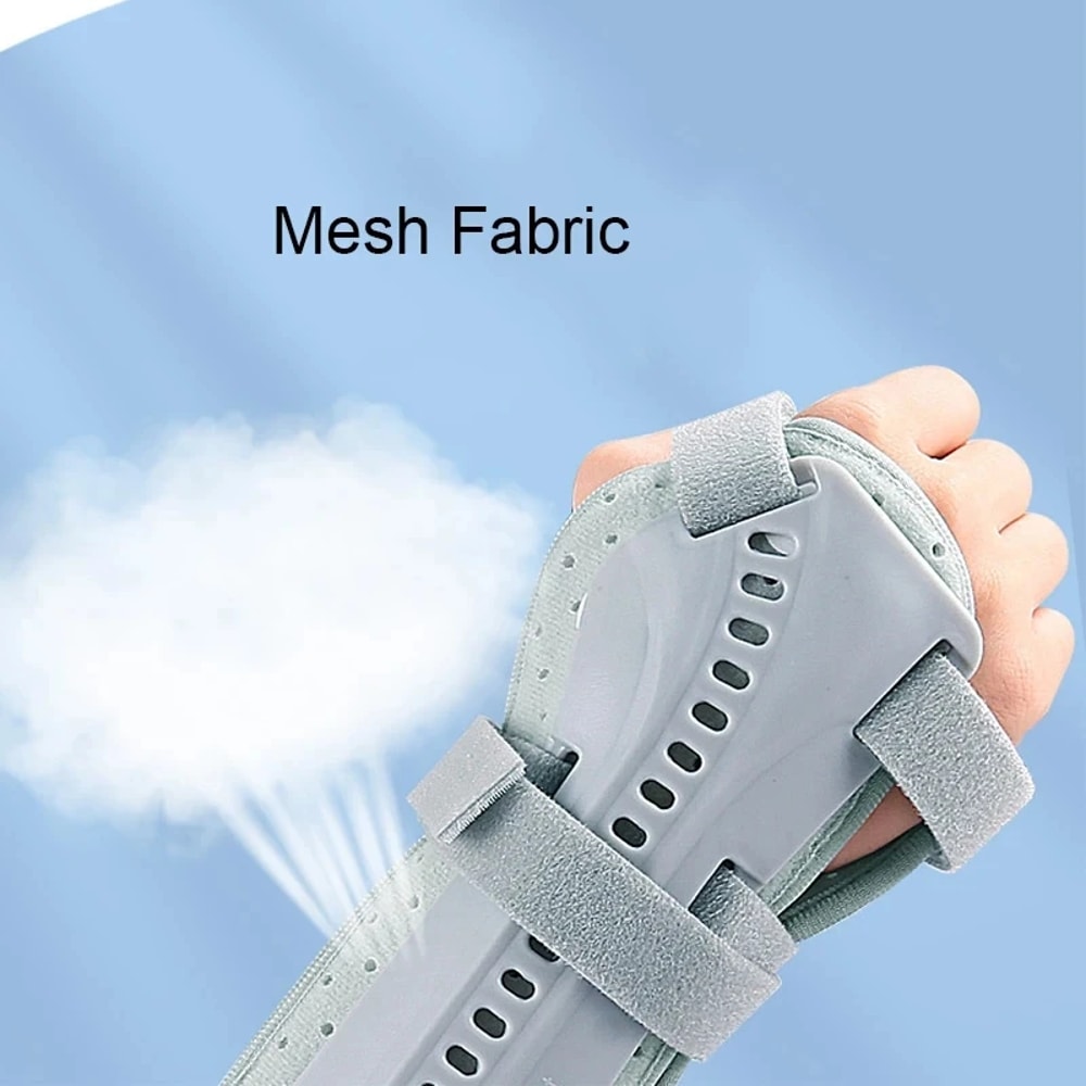Breathable Fixed Wrist Brace, Adjustable Double-sided Thickened Splint Hand Support