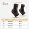Infused Ankle Support Compression Sleeve, Copper Ankle Brace for Foot Pain, Recovery, and Sports Injury Relief for Men
