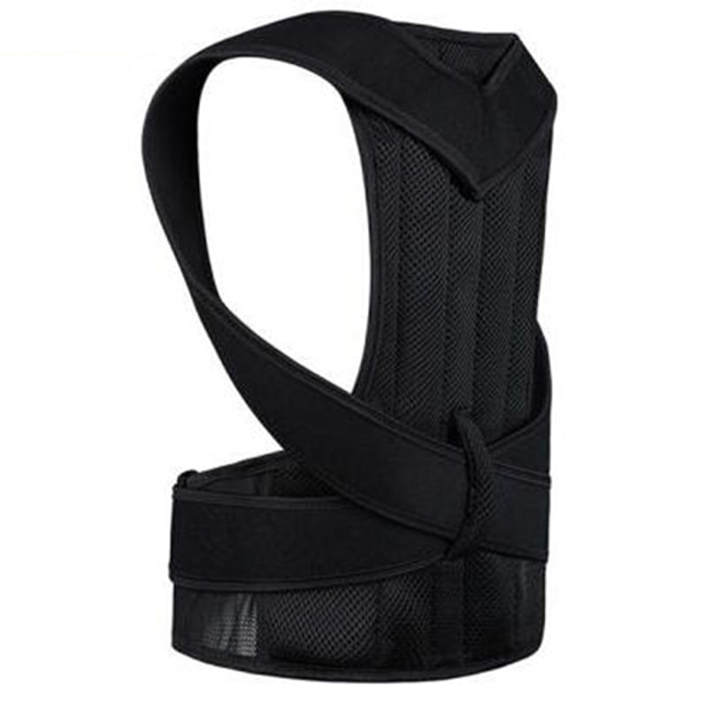 Scoliosis Back Brace Spine, Alloy Bar Posture Corrector, Shoulder Therapy Belt for Poor Posture