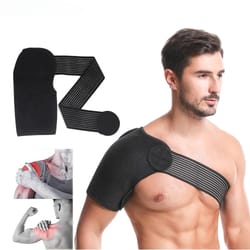 orthopedic shoulder protector, compression shoulder brace for pain relief, rotator cuff brace for sports support