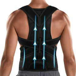 back corrector posture improve, neck, back, shoulder pain relieve