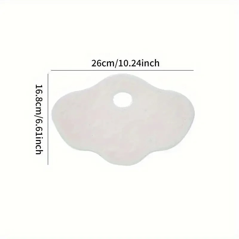 Anti Wrinkle Belly Silicone Pad, Reusable Stretch Marks and Scar Removal Sheets for Women Abdomen Care