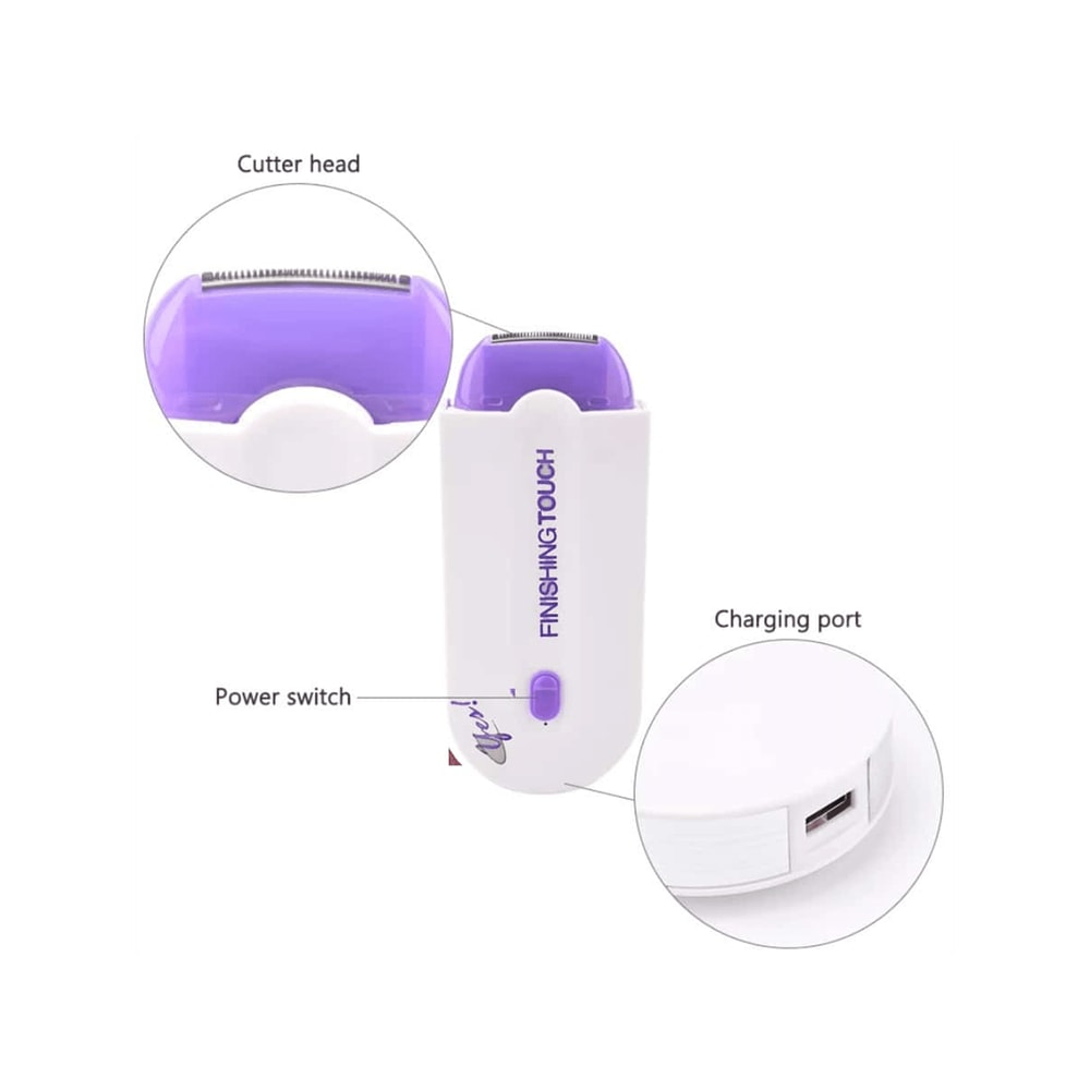 Electric Hair Removal Device for Women, Facial, Leg, Bikini, Hand & Body Shaver