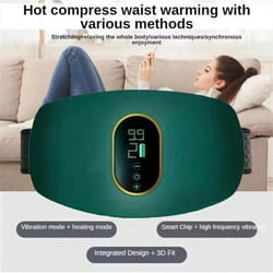 home abdominal massager, intelligent waist massager, rechargeable body massage device