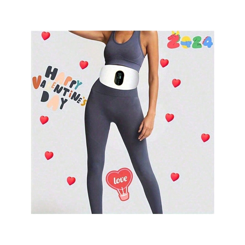 Home Abdominal Massager, Intelligent Waist Massager, Rechargeable Body Massage Device