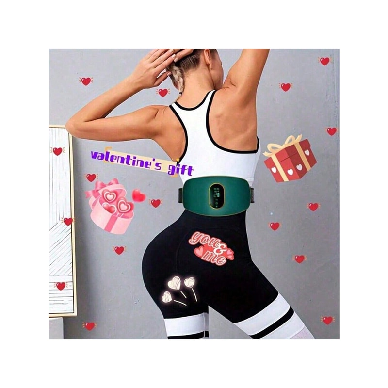 Home Abdominal Massager, Intelligent Waist Massager, Rechargeable Body Massage Device