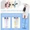 Water Circulation Pore Vacuum Cleaner, Pimple Extractor Tools with Adjustable Gears, Suction Heads Beauty Device