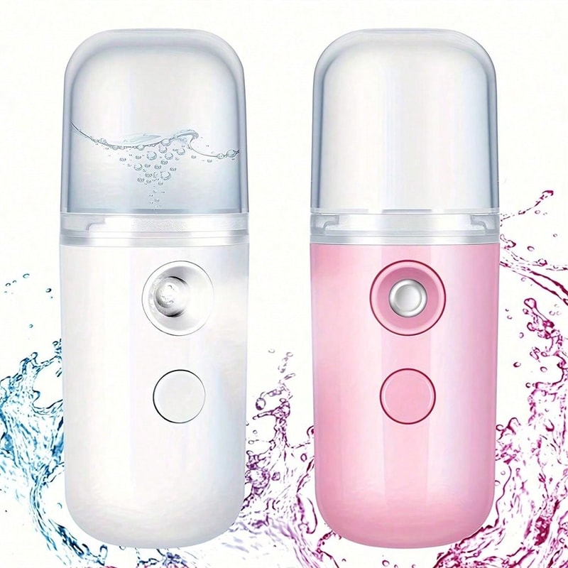 USB Humidifier Mini Facial Steamer Spray Mister Moisturizing Skincare Beauty Tool for Women