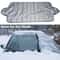 Frost Ice Rain & Sun Protector, Universal Car Windshield Snow Cover for Most Cars & SUVs, Auto Windscreen Shield