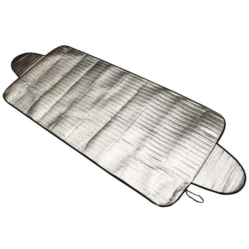 Frost Ice Rain & Sun Protector, Universal Car Windshield Snow Cover for Most Cars & SUVs, Auto Windscreen Shield