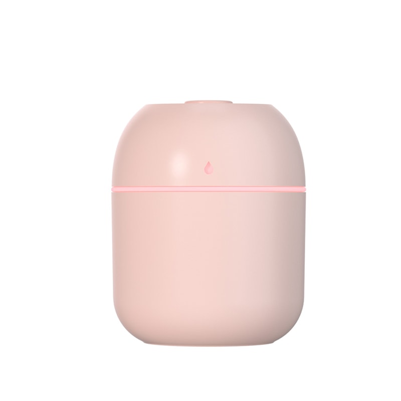Mute Air Humidifier USB Atomizer Aroma Oil Diffuser with Night Lamp, Cool Mist Sprayer for Bedroom, Car
