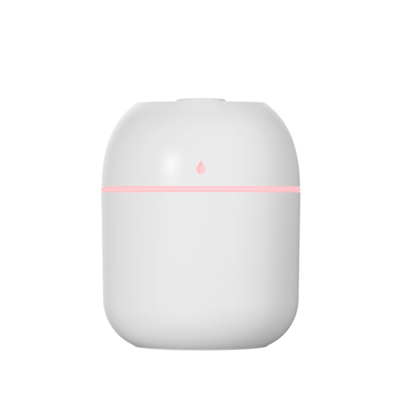 Mute Air Humidifier USB Atomizer Aroma Oil Diffuser with Night Lamp, Cool Mist Sprayer for Bedroom, Car