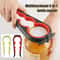 Four Position Can Opener Anti Slip Cap Twister Multi Functional Beverage Bottle Opener 0
