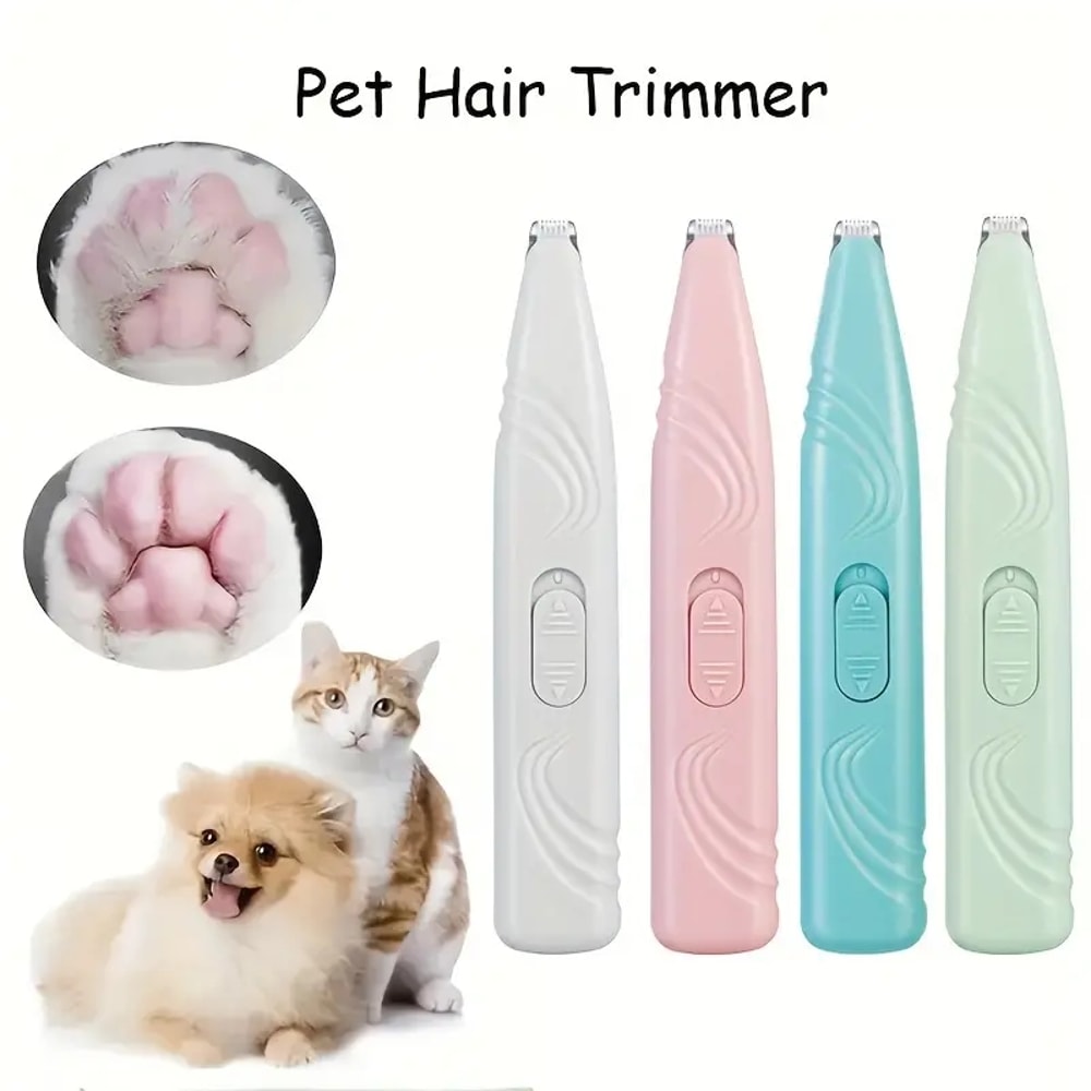 Electric Pet Shaver Clipper For Cats And Dogs Shave Foot Hair Buttocks Eyes Hair 0