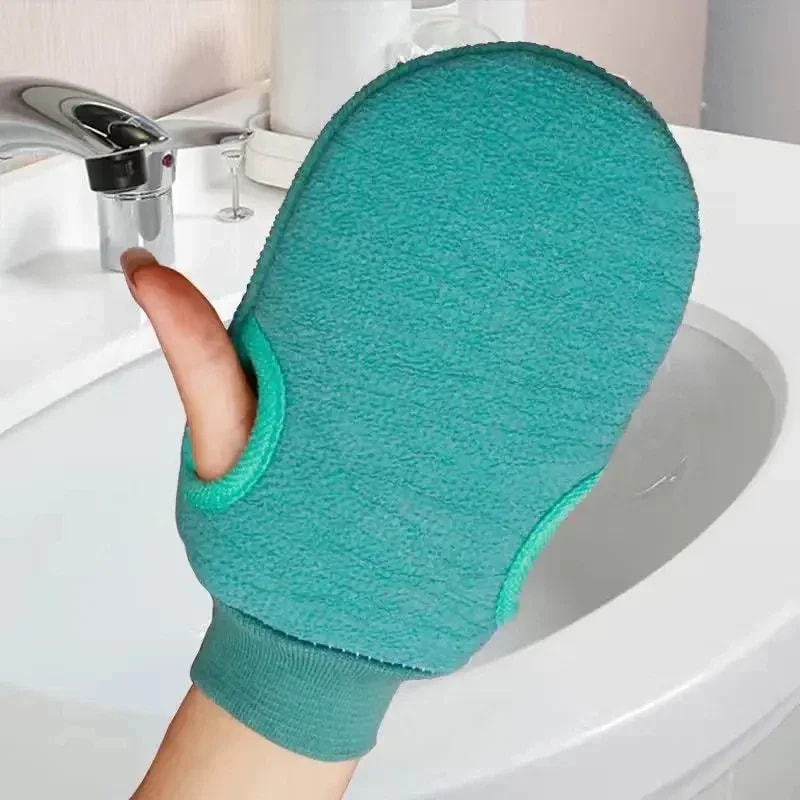 Dead Skin Exfoliating Gloves Shower Spa Massage Body Bath Towel For Soft Skin 6
