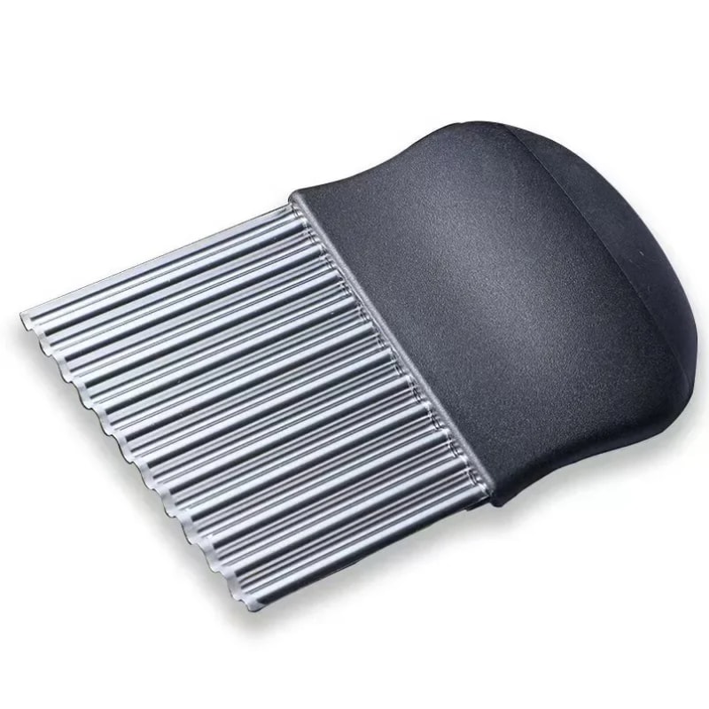 Potato Cutter Knife for Cutting Vegetables, Stainless Steel Wave Knife, French Fry Tool