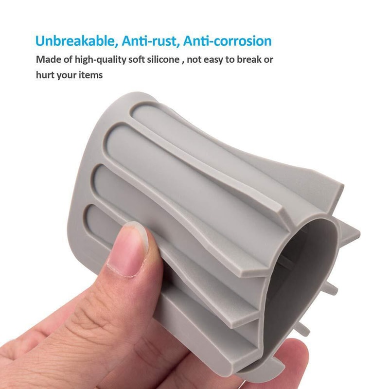 Silicone Soap Holder Saver Self Draining Soap Dish Anti Slip Pad For Bathroom 2