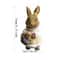 Cute Easter Resin Decoration, Rabbit Miss Rabbit's Little Ornament for Party Home Holiday Gift