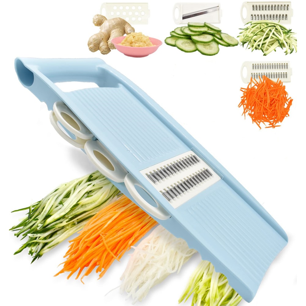 Manual Food Grater Cutter, Multifunctional Vegetable Fruit Slicer, Kitchen Potato Chopper, Veggie Dicer Household Gadget