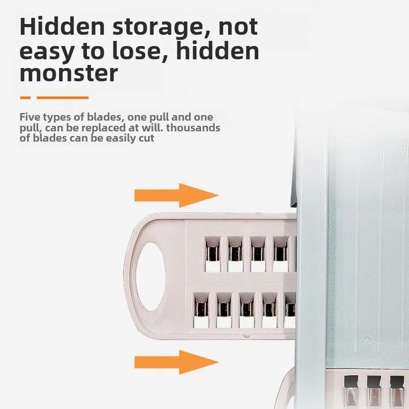 Versatile Mandoline Food Slicer, Grater for Potato, Cheese, Vegetable, Carrot, and Cucumber - Must-Have Kitchen Tool