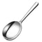 Heat Insulated Handle Kitchen Utensils, Stainless Steel Ladles for Soup & Rice with Drain Hole