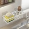 Multipurpose Storage Rack for Kitchen Sink, Easy-to-Install, No Drilling Required, Holds Sponges, Brushes, and Towels