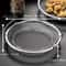 Reusable Round Mesh Basket, Stainless Steel Filter Tray, Kitchen Strainer for Frying, Grilling, and Fruit Vegetable