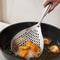Heavy Duty Food Strainer Spoon, Large Durable Stainless Steel Colander Skimmer Spoon for Frying & Cooking